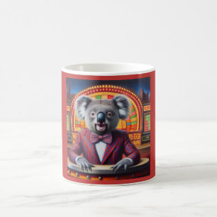 Taza De Café Presentador de juegos de Koala