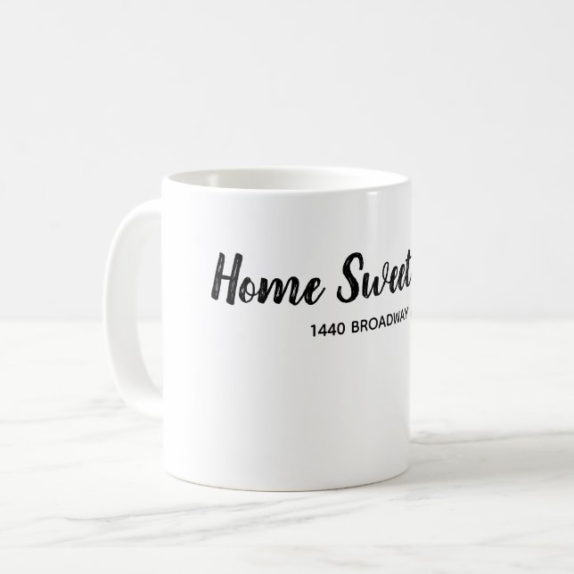 Taza De Café Presente que se calienta de la casa (Anverso izquierdo)
