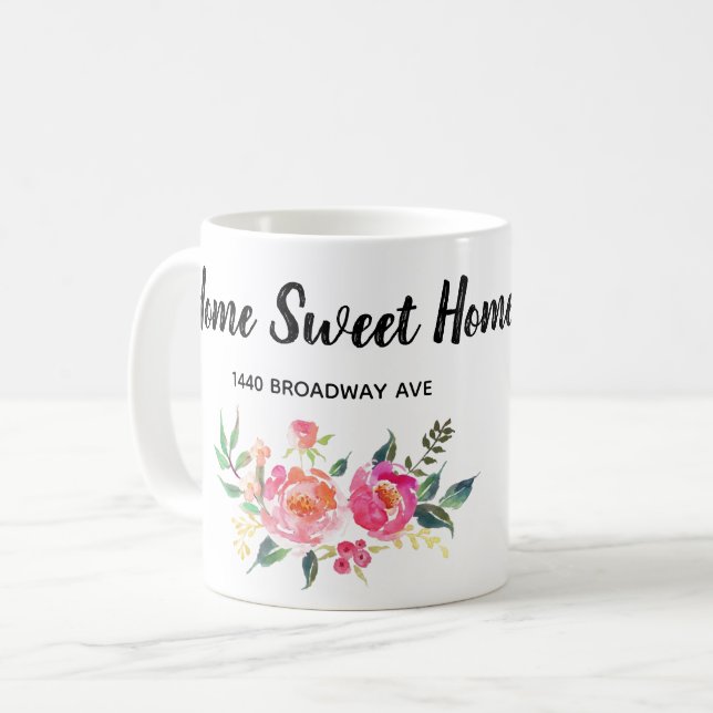 Taza De Café Presente que se calienta de la casa (Anverso izquierdo)