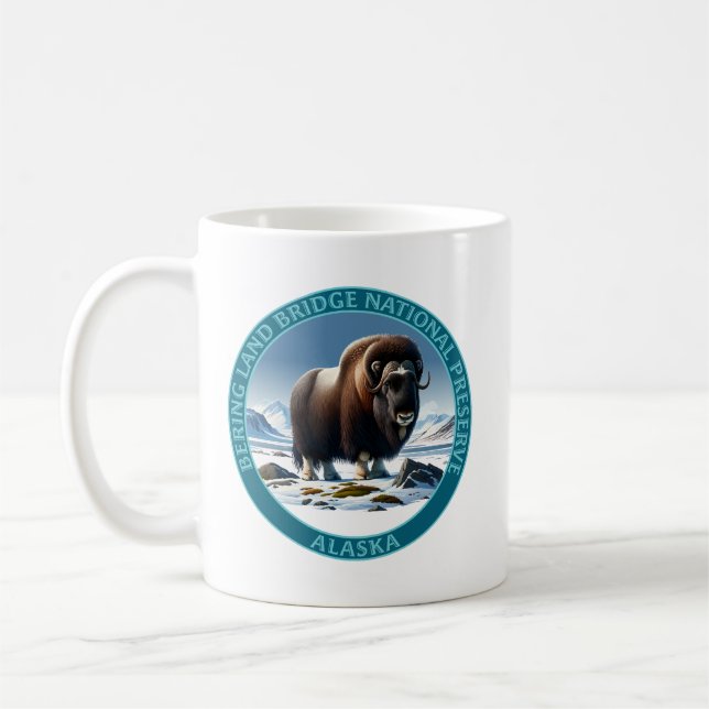 Taza De Café Preservación nacional del puente terrestre Bering  (Izquierda)
