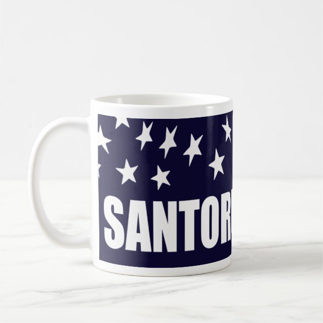 Taza De Café Presidente 2016 de Rick Santorum (Izquierda)