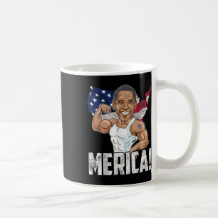 Taza De Café Presidente Barack Obama Merica 4 De Julio Divertid