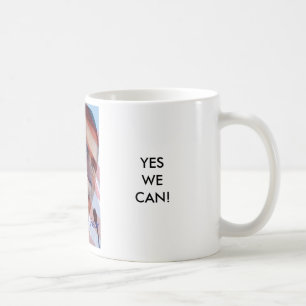 TAZA DE CAFÉ ¡PRESIDENTE BARACK OBAMA, PODER DE YESWE!