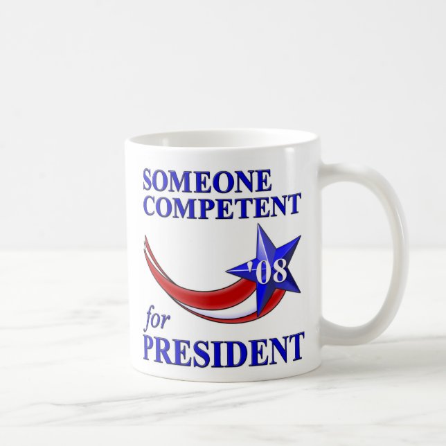Taza De Café Presidente competente (Derecha)