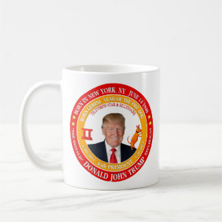 Taza De Café Presidente Cup/Mug de Donald Trump 45.o 11 onzas