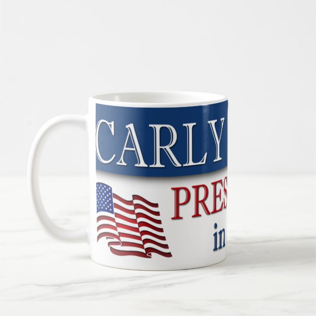 Taza De Café Presidente de Carly Fiorina en 2016 (Izquierda)