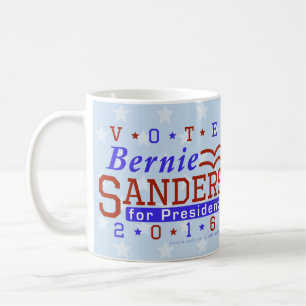 Taza De Café Presidente de las chorreadoras de Bernie elección