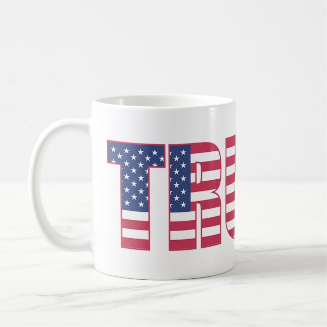 Taza De Café Presidente Donald J. Trump (Izquierda)