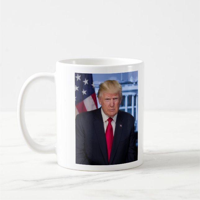 Taza De Café Presidente Donald Trump (Izquierda)