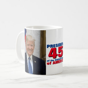 Taza De Café Presidente Donald Trump