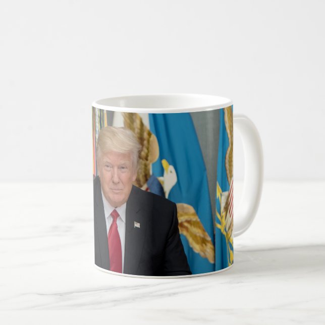 Taza De Café Presidente Donald Trump (Anverso derecho)