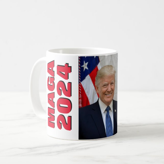 Taza De Café Presidente Donald Trump (Anverso izquierdo)