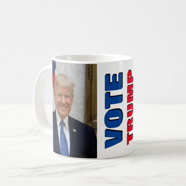 Taza De Café Presidente Donald Trump (Anverso izquierdo)