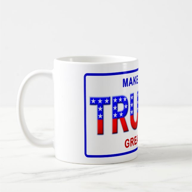 Taza De Café Presidente Donald Trump - 1 tazón para café (Izquierda)