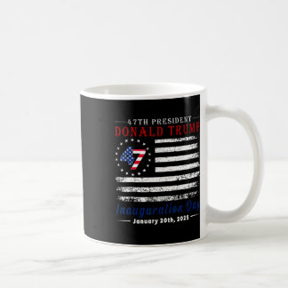 Taza De Café Presidente Donald Trump Día de Inauguración 2025 V