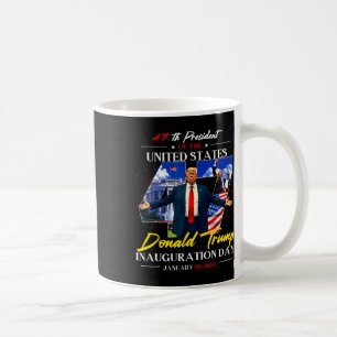Taza De Café Presidente Donald Trump Inauguración Día 2025 47