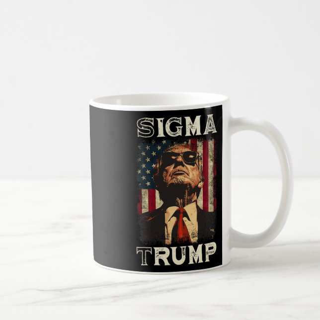 Taza De Café Presidente Donald Trump - Sigma Trump (Derecha)