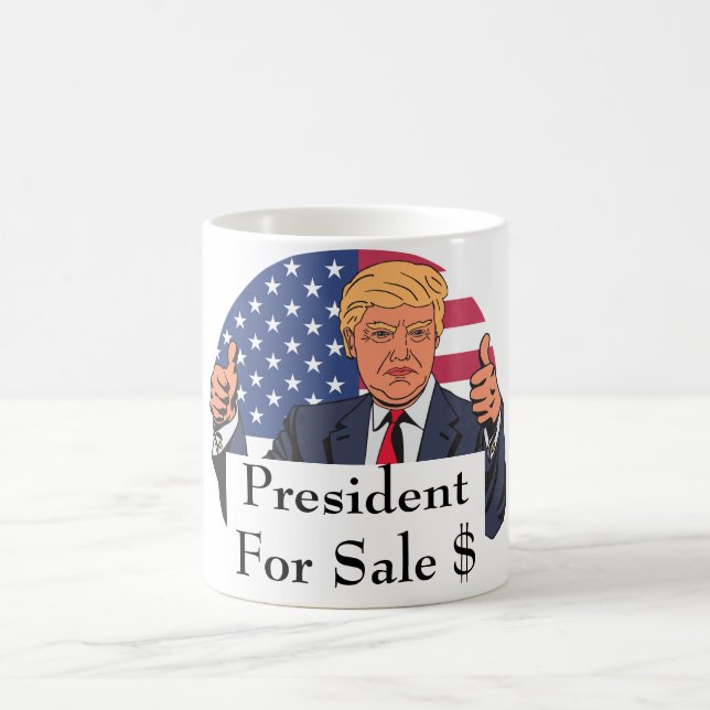 Taza De Café Presidente En Venta Coffee Mug (Centro)