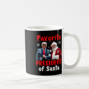 Taza De Café Presidente Favorito De Los Navidades De Santa Sede