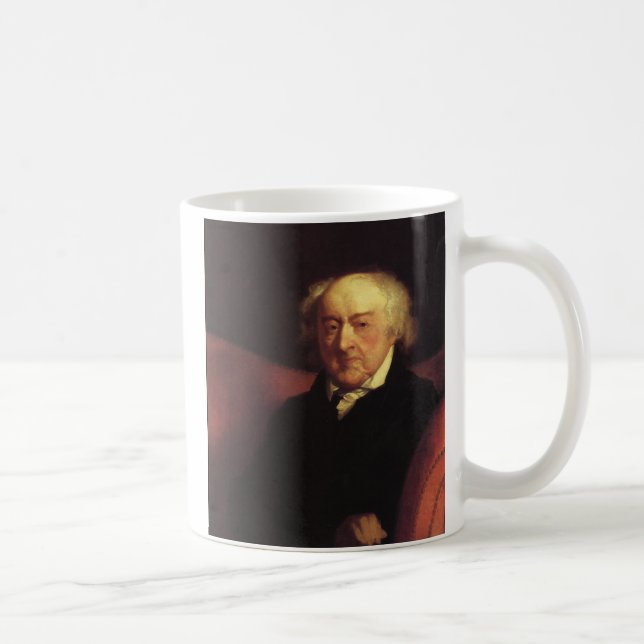 Taza De Café Presidente John Admas (Derecha)