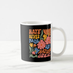 Taza De Café Presidente liberal antidemócrata floral