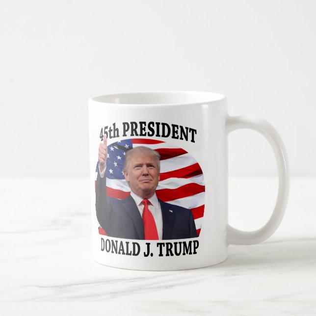 TAZA DE CAFÉ PRESIDENTE MUG DE DONALD TRUMP (Derecha)