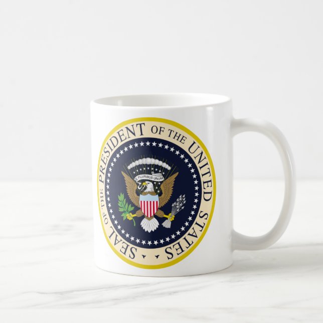 Taza De Café Presidente Obama Inauguration Keepsake (Derecha)