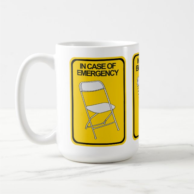 Taza De Café Presidente plegable en funda de emergencia (Izquierda)