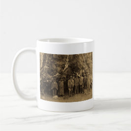 Taza De Café Presidente Roosevelt y John Muir (sepia) 1903