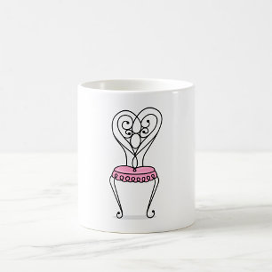 Taza De Café Presidente rosa