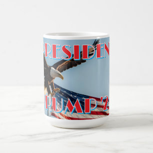 TAZA DE CAFÉ PRESIDENTE TRUMP 2024