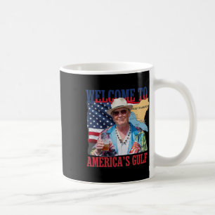 Taza De Café Presidente Trump Bienvenido Al Golfo De México De