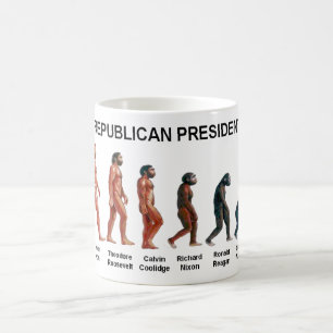 TAZA DE CAFÉ PRESIDENTES REPUBLICANOS