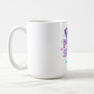 Taza De Café Presiona Inicio Y2K Arcade de Juegos Retro Chrome 
