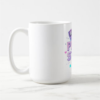 Taza De Café Presiona Inicio Y2K Arcade de Juegos Retro Chrome 