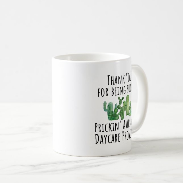 Taza De Café Prestador de atención diurna Gracias Mug Regalo (Anverso derecho)