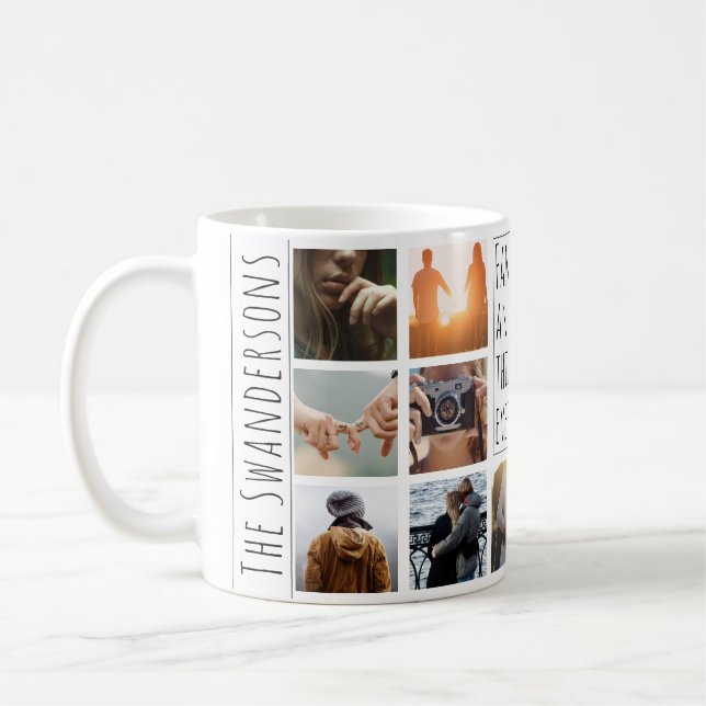 Taza De Café Presupuesto de marco 14 personalizado (Izquierda)