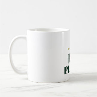 Taza De Café Presupuesto Pequeño Grandes Planes Tipografía de A