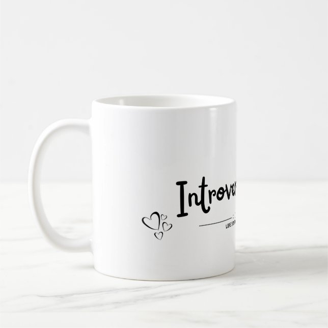 Taza De Café Presvertir el regalo de la mug_personalidad de ene (Izquierda)