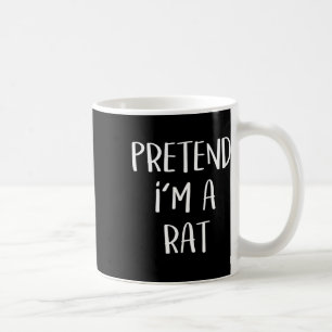 Taza De Café Pretende que soy un Fiesta de disfraces de Rat Cos