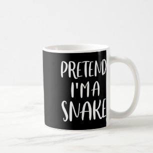 Taza De Café Pretende que soy un perezoso disfraz de Halloween