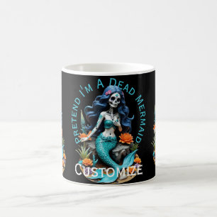 Taza De Café Pretende que soy una sirena muerta Thunder_Cove