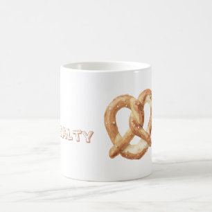 Taza De Café Pretzel salado