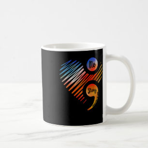 Taza De Café Prevención del suicidio No hay historia que termin
