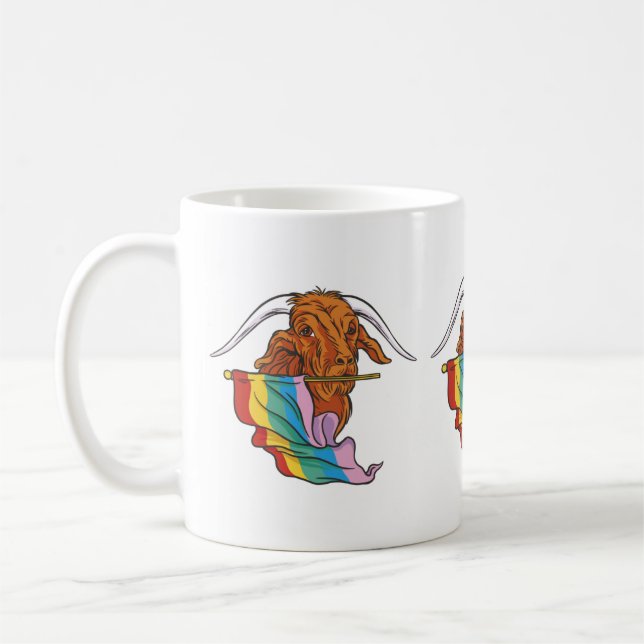 Taza De Café Pride Goat (Izquierda)