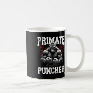 Taza De Café Primate Puncher Boxing Muscular Gorilla Boxer Ape
