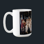 Taza De Café Primavera Botticelli<br><div class="desc">Primavera por Botticelli. Retrato clásico de varias figuras en la naturaleza. Reproducción de obras famosas de imágenes artísticas de dominio público.</div>