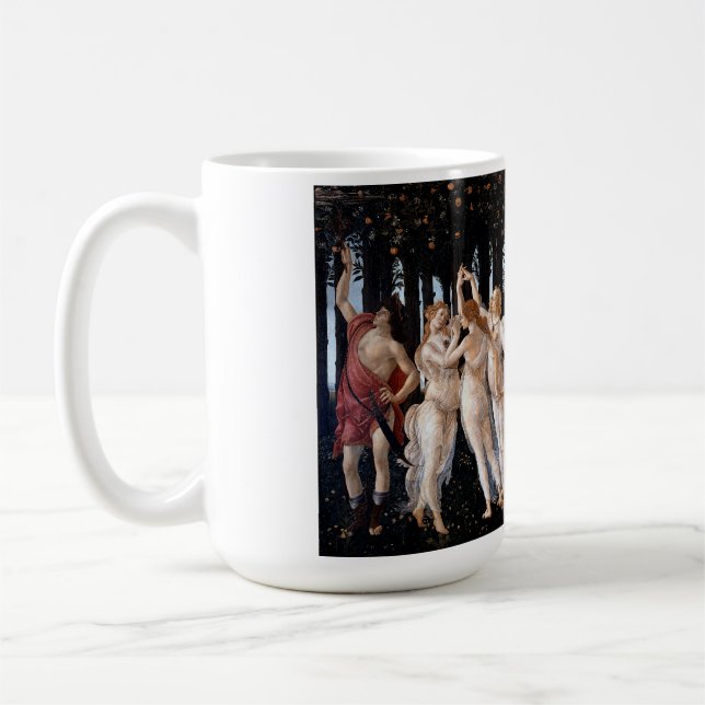 Taza De Café Primavera Botticelli (Izquierda)