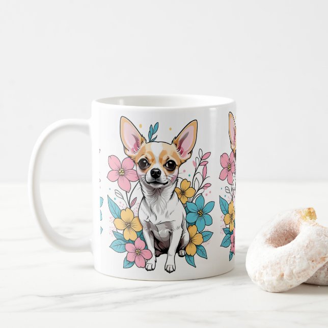 Taza De Café Primavera Chihuahua (Con donut)