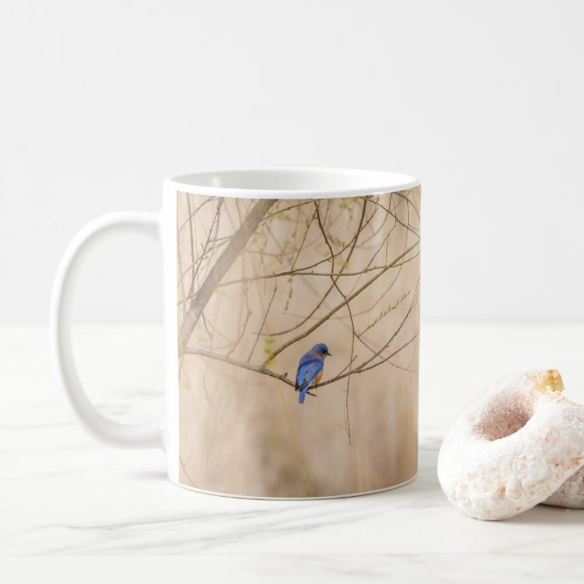 Taza De Café Primavera de Bluebird (Con donut)